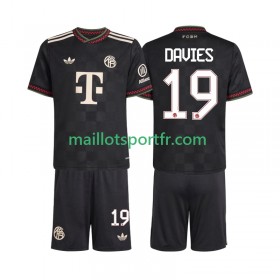 Maillot de Foot Bayern Munich Alphonso Davies 19 Enfant Troisieme 2025/26